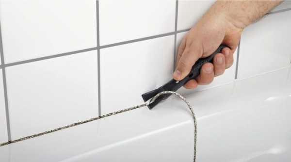 Как удалить силиконовый герметик с ванной