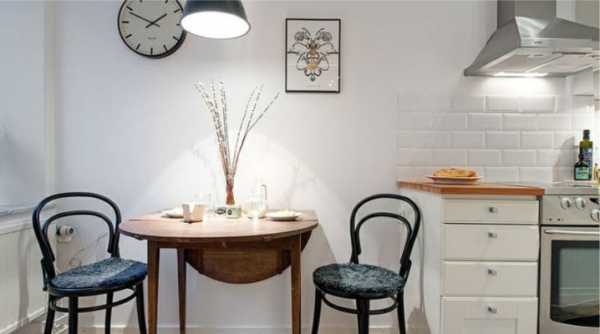 Полукруглый стол для кухни к стене раскладной
